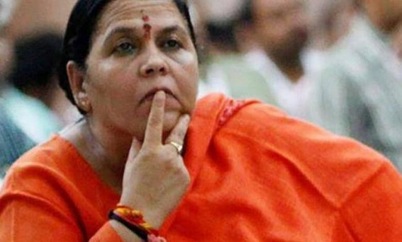 Uma Bharti appears before CBI court in Babri case