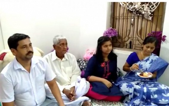 Daughter secured rank in top ten of TBSE Madhyamik amid father's termination from job in 10323 case