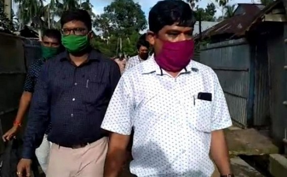 Additional SDM and Food safety Department jointly raided in Goalabasti area to check the quality of preserved Milk