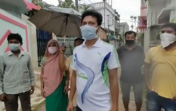 Chandrapur locals asked TSECL to fix risky connections
