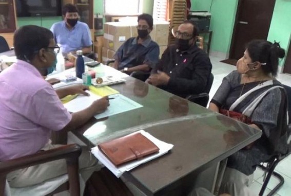 Eminent Singers placed deputation to the Director of department of information and culture