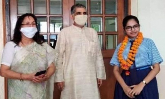 Lucknow girl stuns all with 100% marks in CBSE