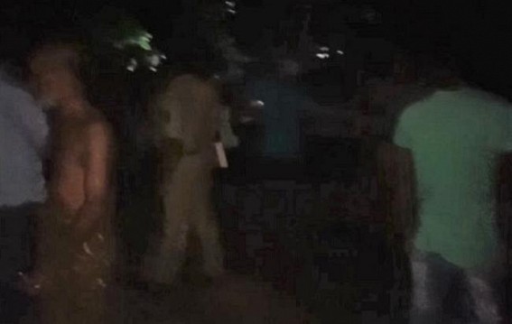 Hanging body of a man found near Nivedita Club in Agartala, suspected as suicide 