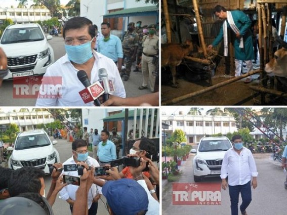 Ex-BJP Minister Sudip Barman blasts Biplab Deb Fans FB group for pervert posts, meets I/C DGP, files complaint : Biplab's silence over his Fans dirty attacks on Political adversaries raise ethical questions 