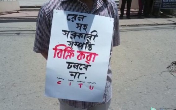 BJP Govt can't give financial support to the poor but can sell out National Properties : CITU