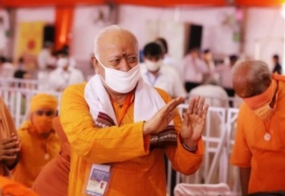 Bhagwat remembers struggle of Advani, others for Ram temple