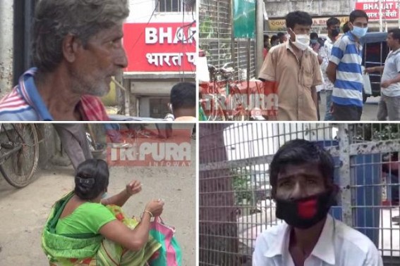 The Silenced Voices struggling hard to earn livelihoods in the Cruel COVID hit Agartala City, but miserably failing : No One to listen from Daily Workers