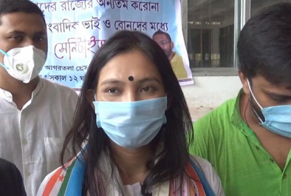 Krishna Das, All India Young Congress National Secretary joined as Tripura incharge to boost the Party in state