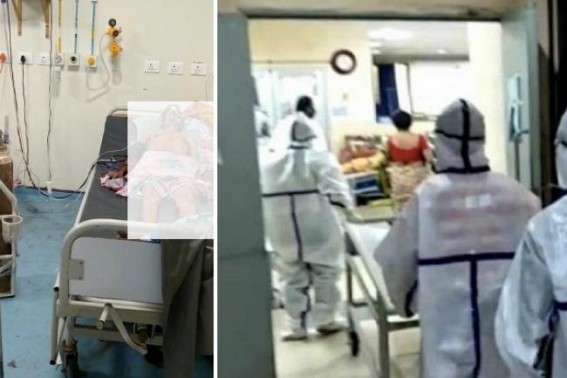 Oxygen supplies falls, Doctors shortage allegations in GB Hospital's Covid care center continue