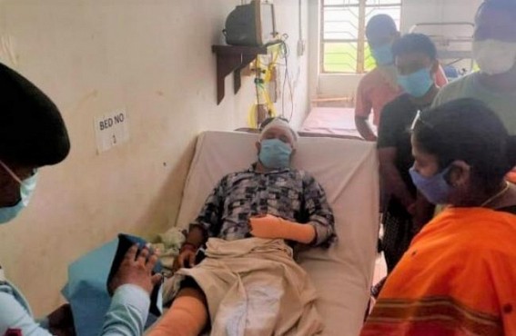 In attempt to attack Congress, BJP Mandal President of Charilam gets counter-beaten, hospitalized