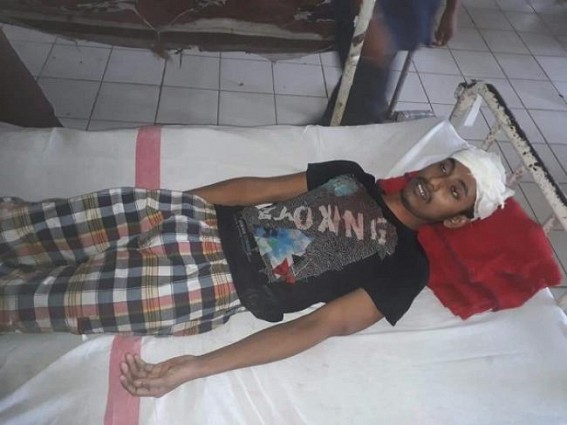 BJP allegedly attacked SFI member in Khowai, left critically injured