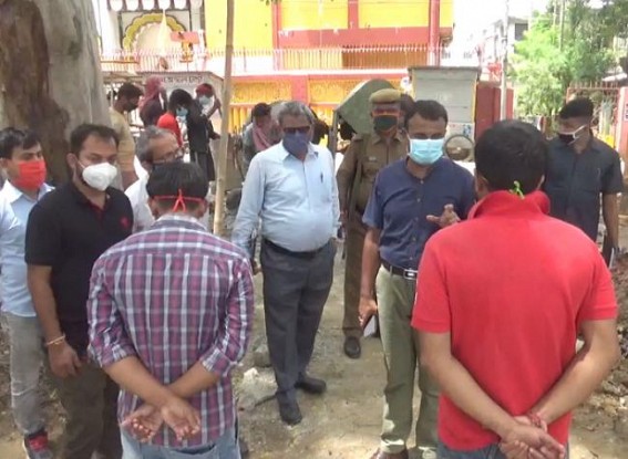 DM West Checked Agartala Smart City projectâ€™s upgradations 