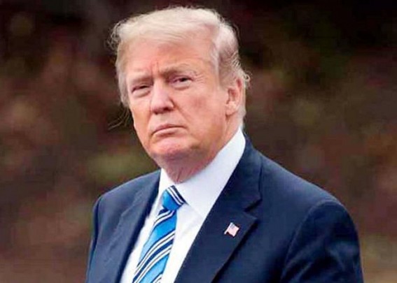 Trump admitted to military hospital, limits campaigning in final month