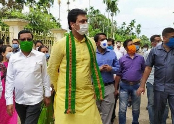 Tripura CMâ€™s fake promise of 7 lakh jobs within first 30 months to free smartphone to each youth exposed : Massive resentment erupted among common people, unemployment hits the population  
