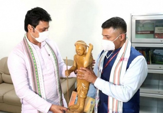 New Indian HC to B'desh discuss bilateral issues with Tripura Governor, CM