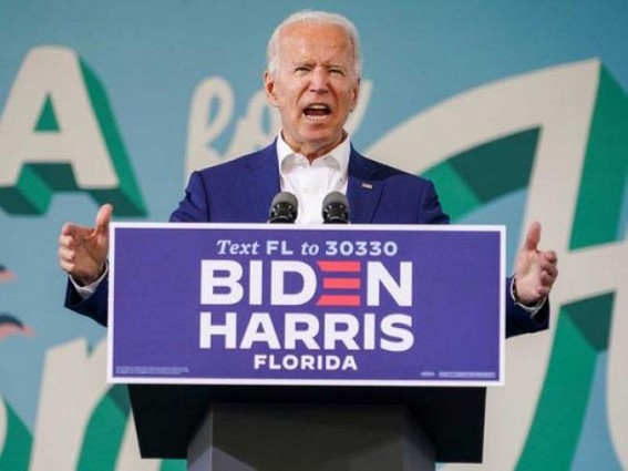 Biden breaks all-time television spending record