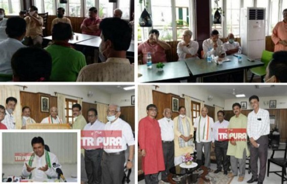 BJPâ€™s 27 MLAs rebellion intensified against Biplab Deb over his â€˜Dictatorâ€™ regime, CM  replacement process underway, Delhi to convene meeting over Tripura situation