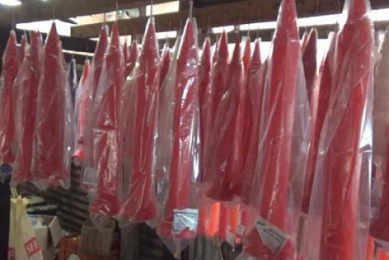 Local factories busy in manufacturing Candles ahead of Diwali in Tripura