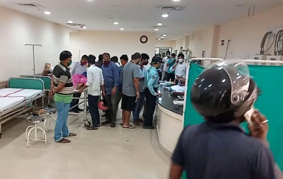 Man hospitalized in Land-Mafia's Attack : FIR against 3