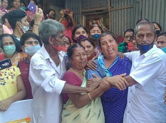 Martyr Sudip Sarkar was paid last tribute 