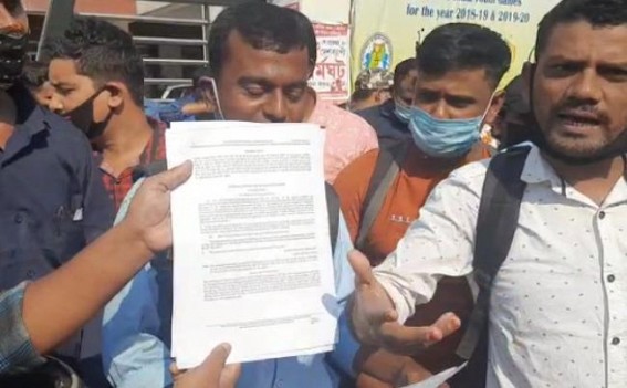Tripura : B.Ed holding Post Graduates are not allowed to sit in TET exams if they don't have 50% in Graduation 