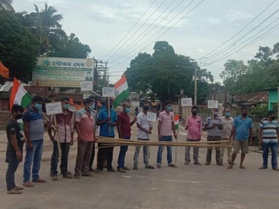 Strike continues in Kanchanpur by Joint Movement 