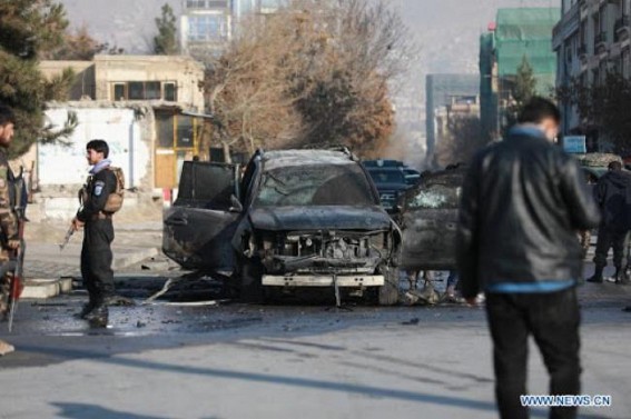 2 killed in Kabul blast targeting lawmaker's vehicle