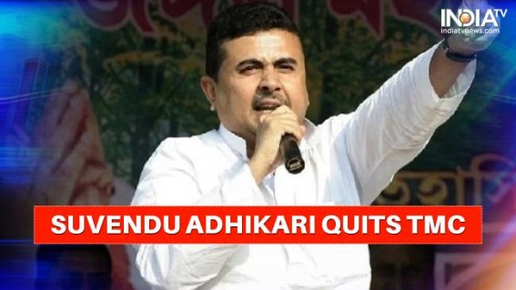 Suvendu Adhikari resigns from Trinamool's primary membership