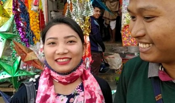 Christmas sales started in Town areas of Tripura in full wave 
