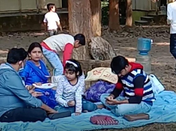Massive Picnic Party gatherings reported at Udaipur Eco Park 