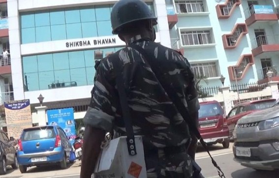 10323 teachers cancelled Protest before Education Dept due to Corona-Virus alerts 