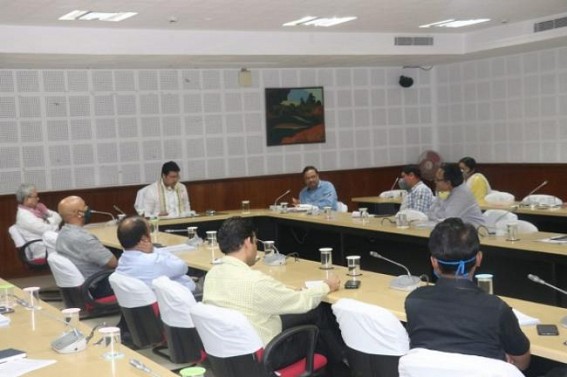 COVID19 : CM, Dy CM conducted meeting with high officials