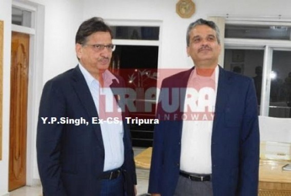 Ex-Tripura Chief Secretary arrested from UP in PWD alleged scam case