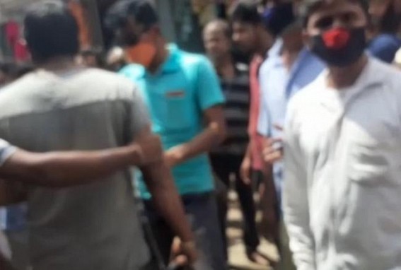 Attack on Journalist in Belonia allegedly by ruling party activists 