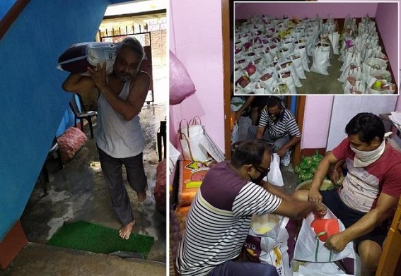Citizens Collective Against COVID19 continue daily relief missions across Tripura 