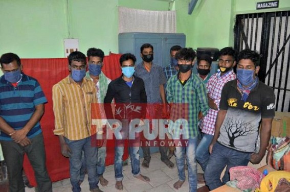 10 Bangladesh citizens arrested without Passport, VISA