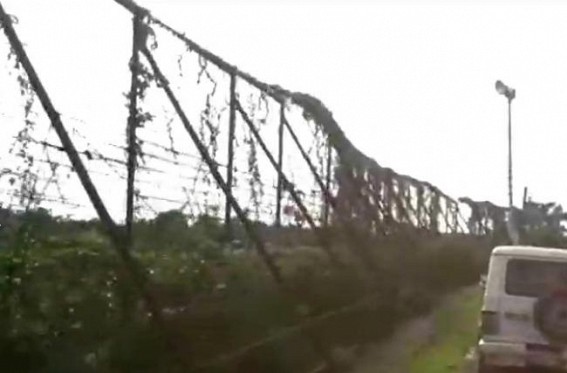 Bangladeshi woman, two kids held in Tripura