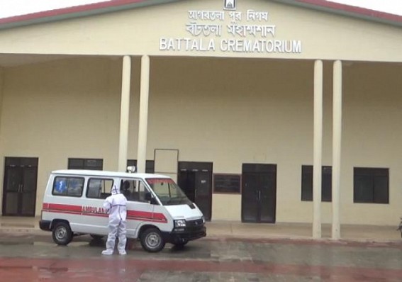 Dead Bodies of COVID-19 patients cremated