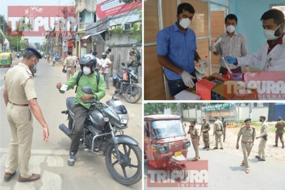Lockdown 2.0,  Day-8 observed in Tripura amid tight-checks : No new case in Tripura, PM Modi to interact with CMs on April 27