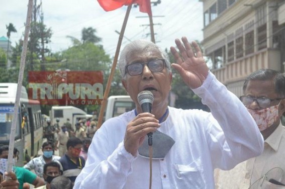 â€˜Economic-Attack is more dangerous than COVID-Attack on common menâ€™ : Manik Sarkar
