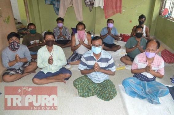 Stranded migrant labourers of West Bengal in Tripura begged in tears to return home : Cyclone Amphan devastated their families, homes at West Bengal 