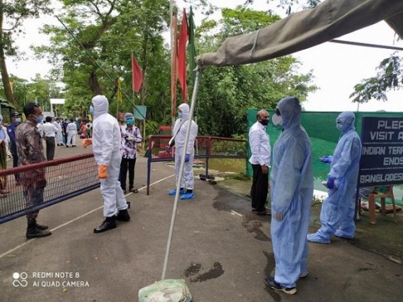 8 returnees from Bangladesh tested COVID-19 Positive in Tripura : All Airport passengers so far tested negative, Tripuraâ€™s total COVID-19 cases 255