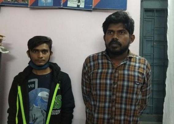 Drug peddlers arrested from MBB airport| :25 kilos of cannabis seized
