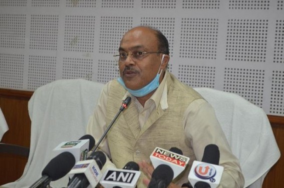 Tripura Health Dept conducted video conference with all DMs on dealing of returners from other States
