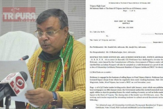 CM's tough stance against Ratan Lal's backdoor attempt for Liquer License for relatives : HC dismissed Minister Ratan Lal â€™s Nephew (Liquor Seller) Subrata Nathâ€™s petition challenging Govtâ€™s Excise Policy 