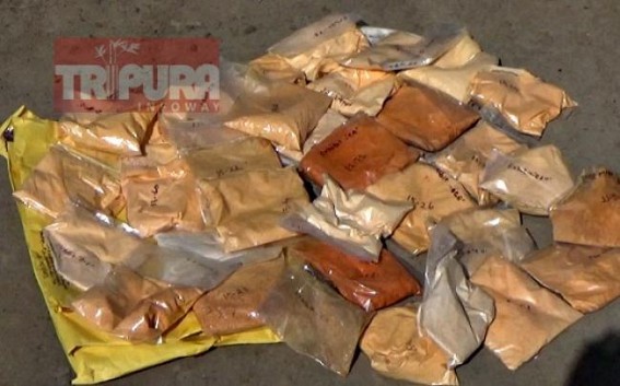 Brown sugar worth Rs. 20 lakhs destroyed