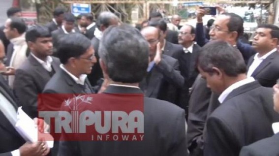 Police didnâ€™t permit Lawyersâ€™ protest rally : Lawyers to file case against Police