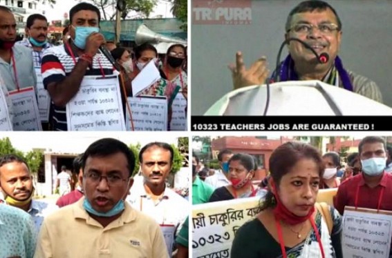 Ratanlal Nath's various types of Statements, multiple Commitments to 10323 teachers on Record : Teachers warned massive protests, hunger strike if BJP Govt does not keep its Promise 