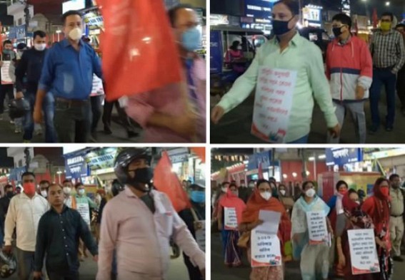 CPI-M's massive rallies across Tripura keeping Strike Day ahead on November 26 : Demands to raised for 10323 Teachers, Unemployed, Employees and Poor