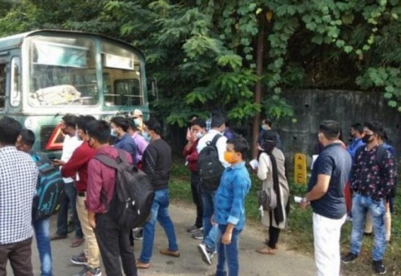 Unemployment Problems in Tripura is surging high : No major step to fillup Vacant Posts by State Govt : Teaching Aspirants sought employment 